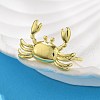Brass Cuff Rings for Women RJEW-C123-08C-G-3