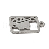 304 Stainless Steel Charms STAS-G355-07P-2