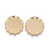 304 Stainless Steel Cabochon Settings STAS-P249-16A-G-1