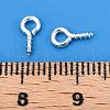 Brass Screw Eye Pin Peg Bails KK-A171-23S-2