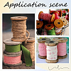 SUNNYCLUE Wooden Empty Spools for Wire TOOL-SC0001-60C-5