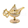 Alloy Enamel Tea Pot Home Display Decoration DJEW-Z010-01G-01-2