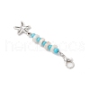 Ocean Tibetan Style Alloy Pendant Decorations HJEW-JM03376-5