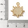 Alloy Enamel Rhinestone Glass Pendants X1-ENAM-U003-02G-10-3