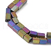 Electroplated Synthetic Magnetic Hematite Beads Strands G-A263-C01-02-4