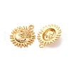 Brass Micro Pave Cubic Zirconia Pendants KK-K382-61G-2