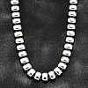 304 Stainless Steel Rectangle Link Chain Neklaces for Women NJEW-R024-01P-2