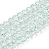 Transparent Glass Beads Strands X-GLAA-E036-07Z-02-2