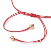 Glass Seed Beaded Braided Beads Bracelets BJEW-MZ00182-01-5