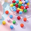 Hexagon Food Grade Eco-Friendly Silicone Focal Beads SIL-YW0001-11A-5