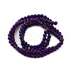 Synthetic Magnetic Hematite Beads Strands G-P545-K01-01G-4