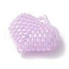 Seed Beads Beaded Charms PALLOY-MZ00262-02-3