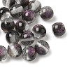 Two Tone Resin Beads RESI-Q025-02B-E-1