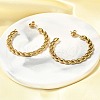 304 Stainless Steel Stud Earrings EJEW-F361-21G-5