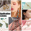 40Pcs 4 Styles Brass Jump Rings KK-LP0001-36-4