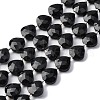 Natural Obsidian Beads Strands G-P570-E20-02-2
