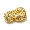 Brass with Cubic Zirconia Pendant KK-Q818-02P-G-2
