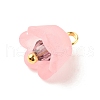Transparent Acrylic Charms PALLOY-JF01603-02-4