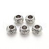 Tibetan Style Alloy European Beads TIBE-N006-101AS-LF-1