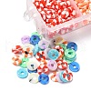 658Pcs 7 Colors Handmade Polymer Clay Beads CLAY-YW0001-78-2