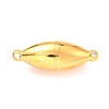Ion Plating(IP) 304 Stainless Steel Magnetic Clasps with Loops STAS-M290-06A-G-1