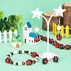 Handmade Lampwork Beads Strands LAMP-TA0002-01-7