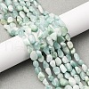 Natural Glass Beads Strands G-K395-A02-01-1