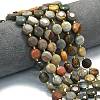 Natural Ocean Jasper Beads Strands G-C116-A137-01-1