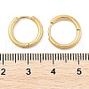 Ion Plating(IP) 304 Stainless Steel Hoop Earrings EJEW-P177-G-07-4