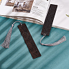   2Pcs 2 Style Blackwood Bookmarks AJEW-PH0001-76-WH-2