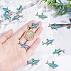 Unicraftale 12Pcs Rack Plating 304 Stainless Steel Pendants STAS-UN0036-36-3