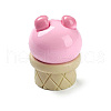Opaque Resin Cute Pig Imitation Food Decoden Cabochons CRES-M016-01D-2