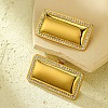 304 Stainless Steel Stud Earrings EJEW-Z063-07G-02-1