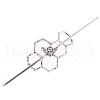 Alloy Hair Sticks OHAR-PW0001-376AS-1