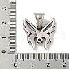 316 Surgical Stainless Steel Pendants STAS-E212-57AS-3