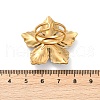 304 Stainless Steel Adjustable Cuff Rings for Women RJEW-S629-11G-5