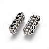 Tibetan Style Alloy Bead Spacer Bars TIBE-A16787-TAS-NR-2