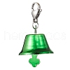 Iron Bell Pendant Decoration HJEW-JM02490-3