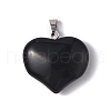 Natural Obsidian Pendants G-G956-D05-2