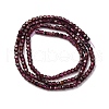 Natural Garnet Beads Strands G-RM241221-K4-5