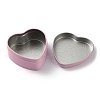 Tinplate Iron Heart Shaped Candle Tins CON-NH0001-02C-3