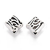 Tibetan Style Alloy Beads TIBE-N013-08AS-1