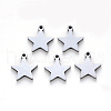 Tarnish Resistant 304 Stainless Steel Charms STAS-N092-50-1