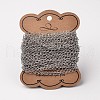 Tarnish Resistant 304 Stainless Steel Twisted Chains CHS-L015-03-2
