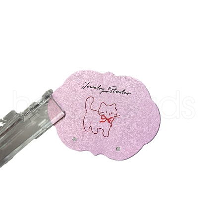 Paper Jewelry Display Cards PW-WG97FF2-03-1