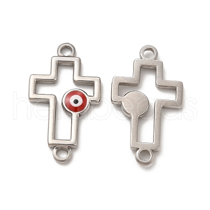201 Stainless Steel Connector Charms STAS-J401-VF655-2-1