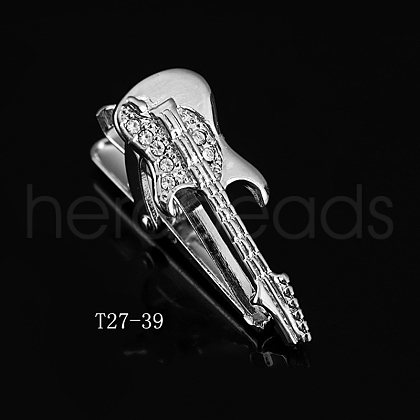 Brass Men's Tie Clips PW-WG71420-01-1