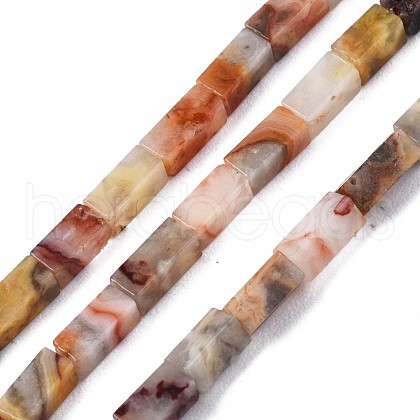 Natural Crazy Lace Agate Beads Strands G-S299-142-1