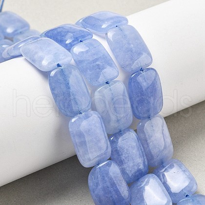Natural Malaysia Jade Beads Strands G-K392-B18-13x18mm-1