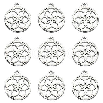 304 Stainless Steel Charms STAS-CJC0008-21P-1